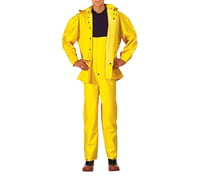 (Price/EA)Rothco 3620 Deluxe Heavyweight PVC Rainsuit-S
